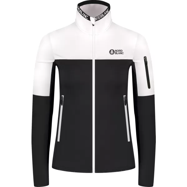  Hanorac pentru femei powerfleece NORDBLANC IDOL NBSFL8337 NEGRU 