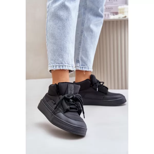  Oameni de zăpadă pentru femei BIG STAR SHOES OO274A530 NEGRU 
