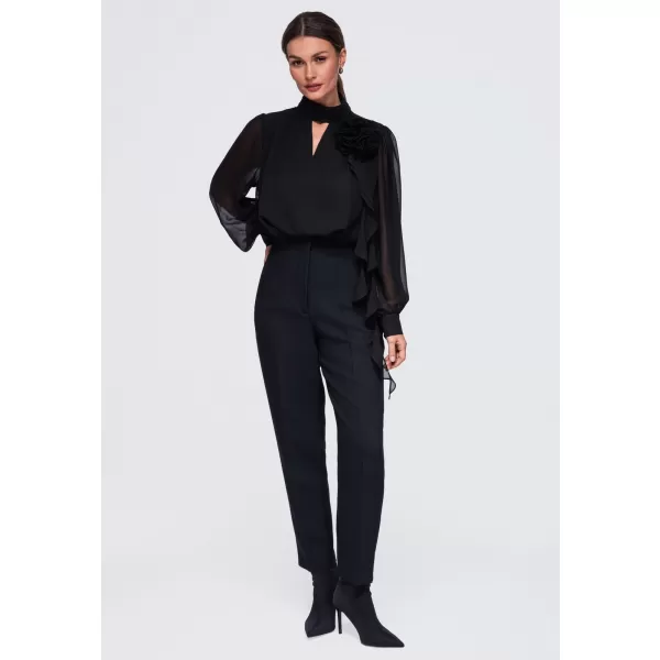  Bluza de dama OMBRE OW-TS-E0085 NEGRU 