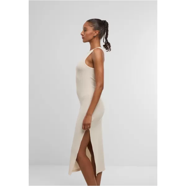  Rochie URBAN CLASSICS TB8276 ALB/NISIP 