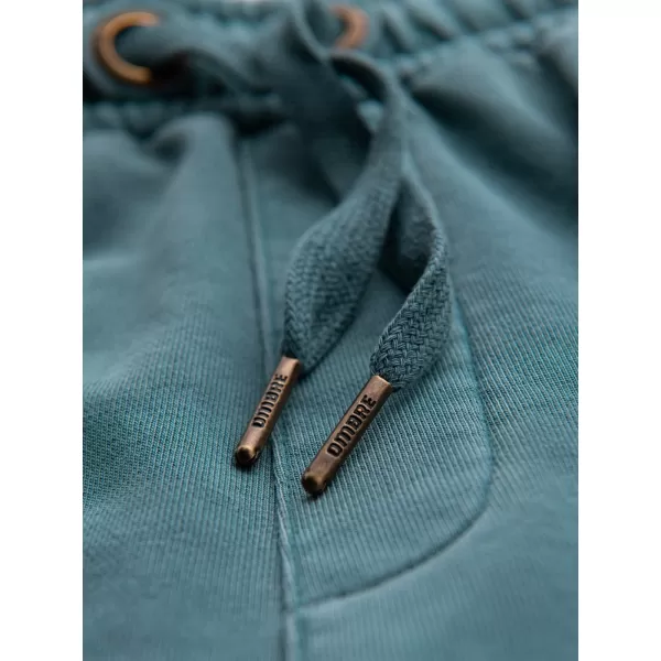  Set de pantaloni scurți pentru bărbați OMBRE Z126 BLEUMARIN/TURCOAZ 