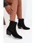 Botine de dama BOTO 6350 NEGRU