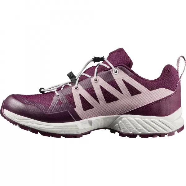 Pantofi pentru copii SALOMON OUTSCAPE WATERPROOF L49212600 ÎNFLORIRE DE IARNĂ/ROZ ZORI/ALB 