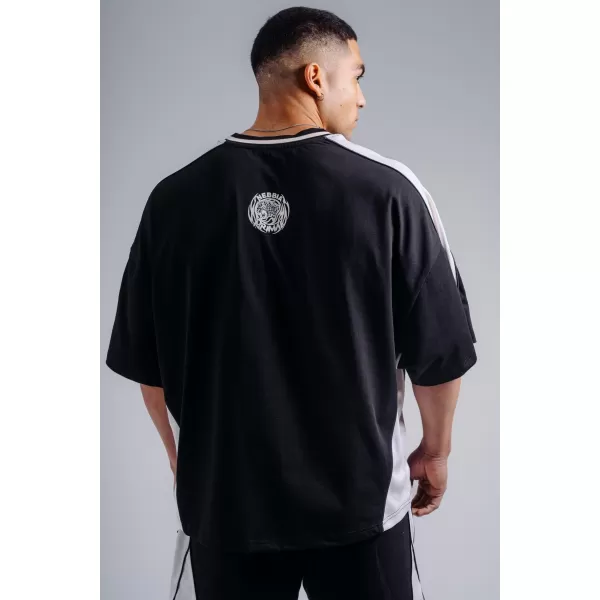  Tricou supradimensionat NEBBIA PRIMAL 869 NEGRU 