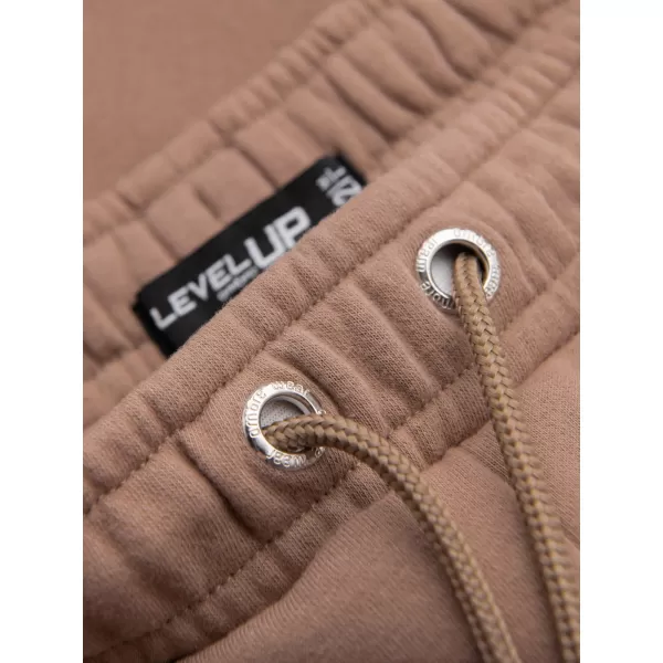  Set de pantaloni scurți pentru bărbați OMBRE Z129 CREM/MARO DESCHIS 