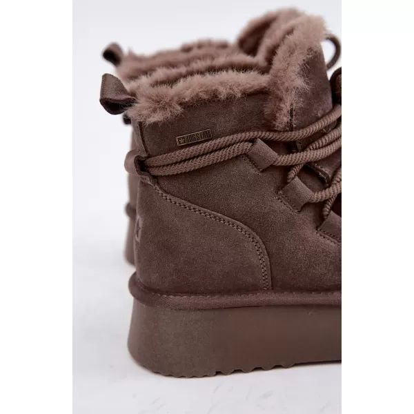  Pantofi de dama BIG STAR SHOES UU274315 UMBRE MARO/BEJ 