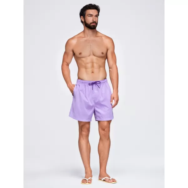  Pantaloni scurți pentru bărbați OMBRE OM-SRSS-0216 VIOLET 