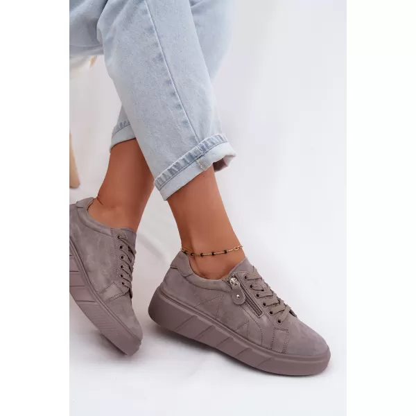  Botine de dama BOTO 26PB18-18 TAUPE 