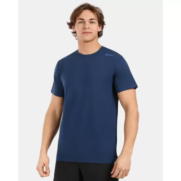  Tricou pentru bărbați KILPI PROMO-M 1M0378KI ALBASTRU ÎNCHIS 