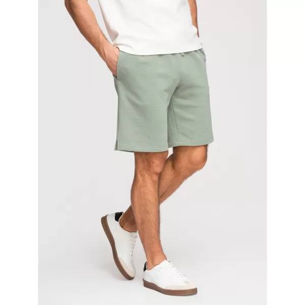  Set de pantaloni scurți pentru bărbați OMBRE Z125 NEGRU/VERDE DESCHIS 