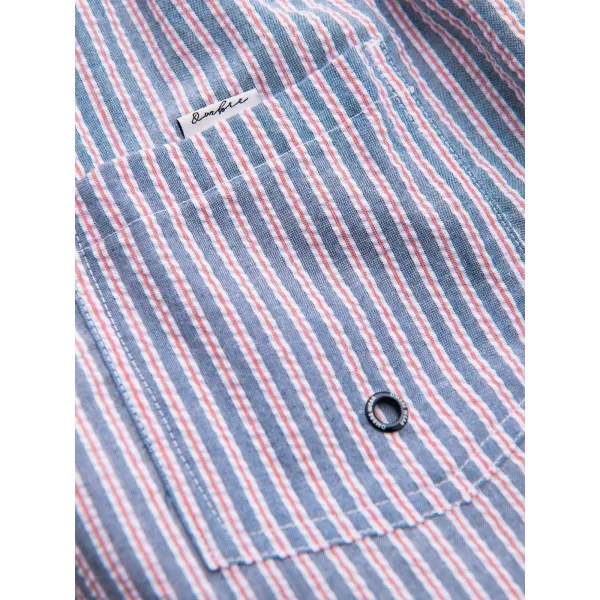  Pantaloni scurți pentru bărbați OMBRE OM-SRSS-0214 ALBASTRU STINS 