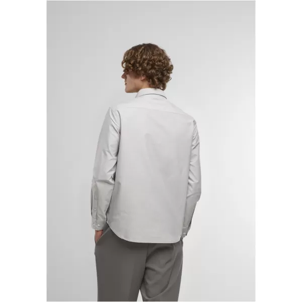  Cămașă pentru bărbați URBAN CLASSICS TB8094 CENUȘIU DESCHIS DE TUNET 