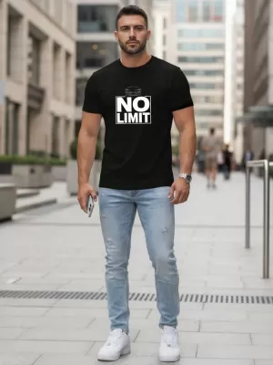 Tricou pentru bărbați DSTREET NX0129R-BK NEGRU