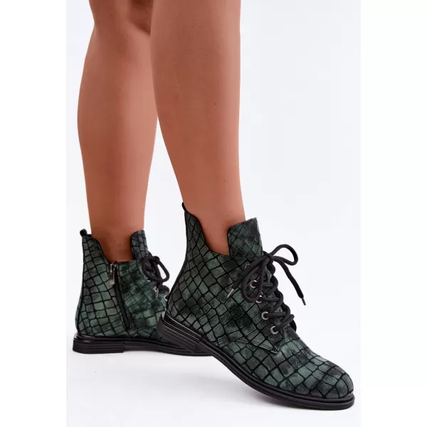  Botine de dama ARTIKER 55C1325 VERDE/NEGRU 