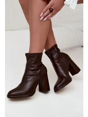 Botine de dama BOTO NN636 MARO