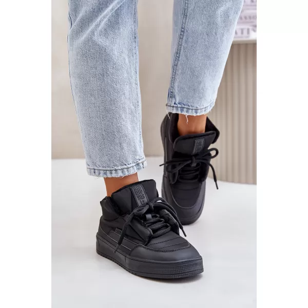  Oameni de zăpadă pentru femei BIG STAR SHOES OO274A530 NEGRU 