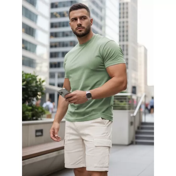  Tricou pentru bărbați DSTREET RX5681 VERDE 