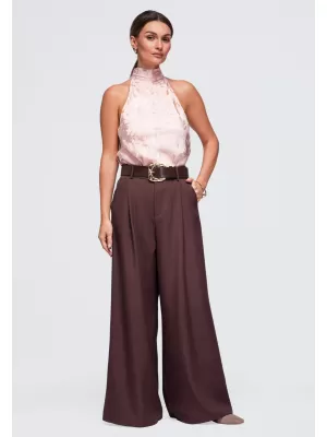 Pantaloni de dama OMBRE OW-PA-E0019 MARO