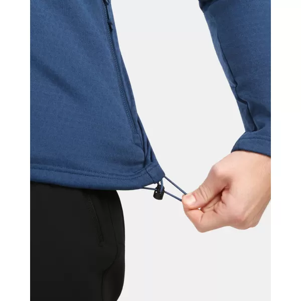  Hanorac pentru bărbați din fleece KILPI SEVELEN-M 1M0202KI ALBASTRU ÎNCHIS 