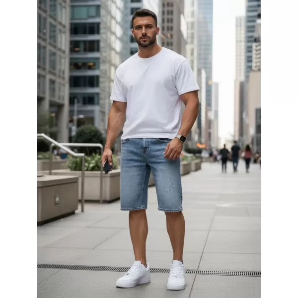  Pantaloni scurți pentru bărbați DSTREET SX2577 ALBASTRU 
