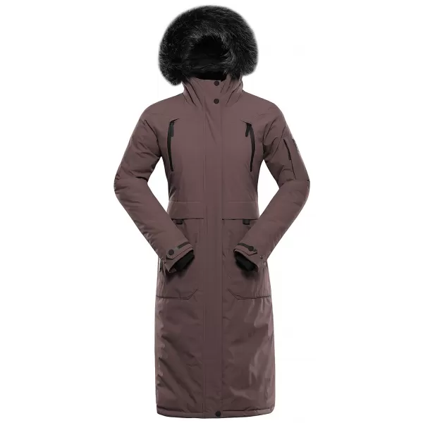  Palton de iarnă de damă ALPINE PRO WUSSA 2 BOABĂ DE PIPER 