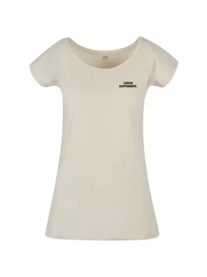 Tricou de dama URBAN CLASSICS TB8952-00208 NISIP