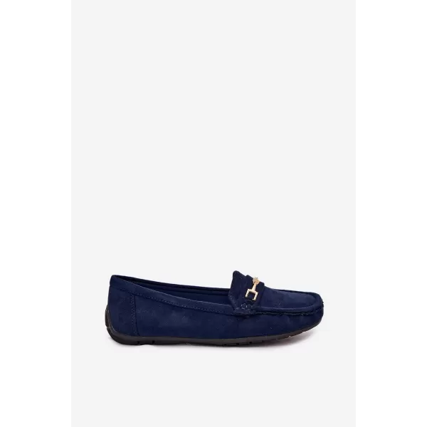  Mocasini de dama BOTO FT247 ALBASTRU MARIN 