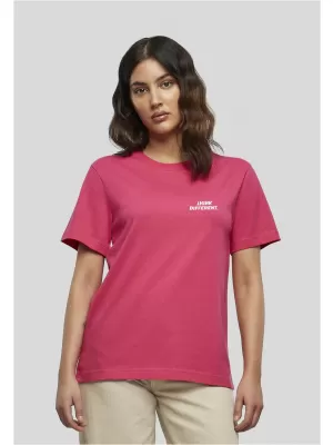 Tricou de dama URBAN CLASSICS TB8958-06989 ROZ HIBISCUS