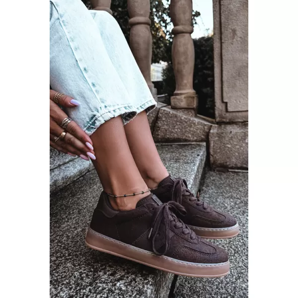  Pantofi de dama BIG STAR SHOES UU274397 CIOCOLATĂ 