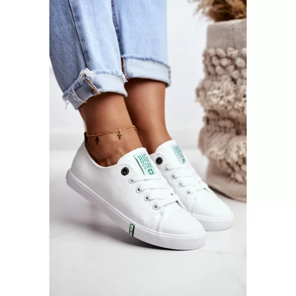  Adidași de damă BIG STAR SHOES GG274006 ALB/VERDE 