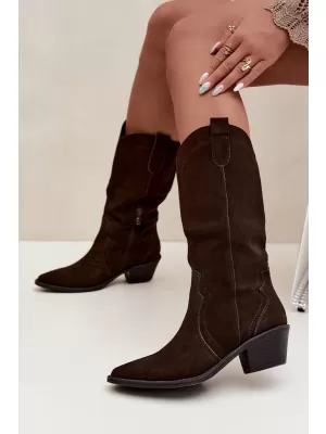Cizme de cowboy de damă BOTO 5312 MARO