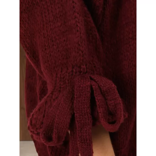  Pulover de dama DSTREET MY2567 BURGUNDIA 