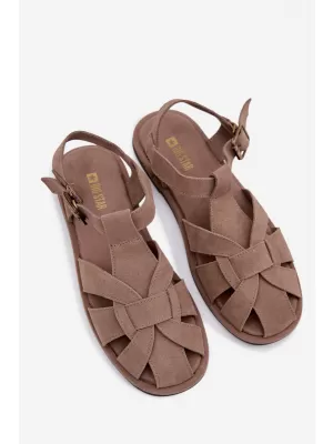 Sandale de dama BIG STAR SHOES TT274250 BEJ