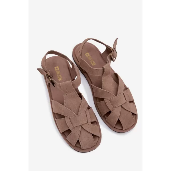  Sandale de dama BIG STAR SHOES TT274250 BEJ 