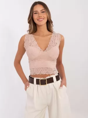 Top pentru femei SUBLEVEL D16048W02345A ROZ APRINS