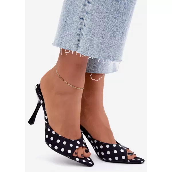  Papuci de damă BOTO SQC-295 BLACK NEGRU 