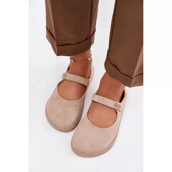  Balerini de dama ZAZOO 10206 BEJ 