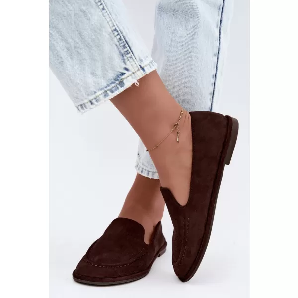  Mocasini de dama BOTO 9889 MARO 