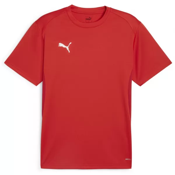  Tricou pentru bărbați PUMA TEAMGOAL JERSEY 658636-01 PUMA RED/PUMA WHITE/FAST RED 