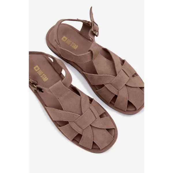  Sandale de dama BIG STAR SHOES TT274250 BEJ 