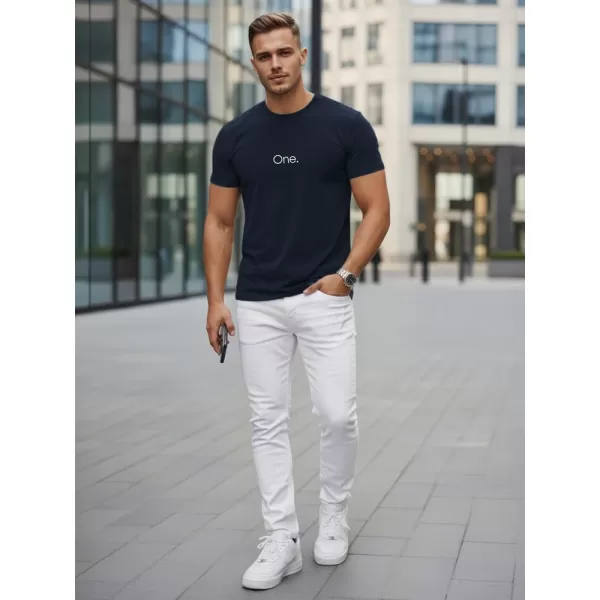  Tricou pentru bărbați DSTREET NX5125R-NY ALBASTRU ÎNCHIS 