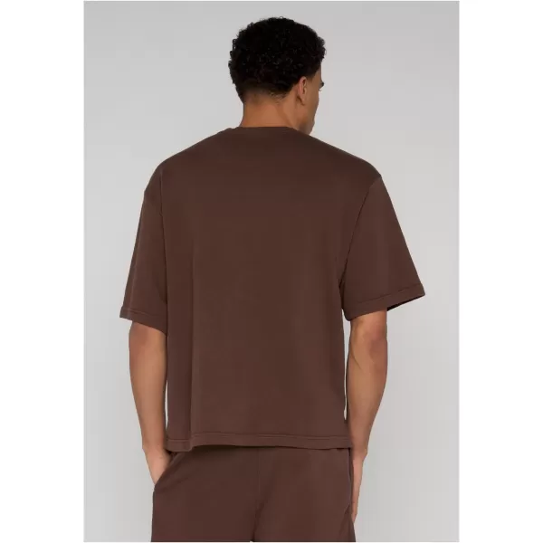  Tricou pentru bărbați URBAN CLASSICS TB8097 MARO CIOCOLATA 