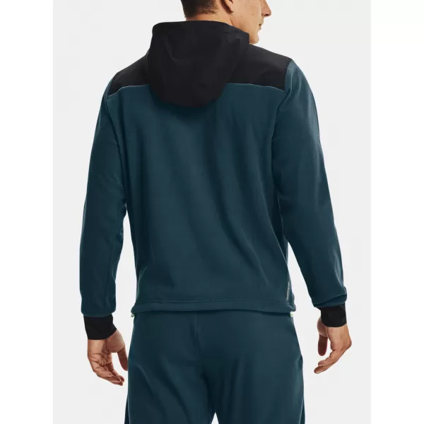  Hanorac pentru bărbați UNDER ARMOUR UA RUSH FLEECE HOODIE 1366177-413 ALBASTRU 