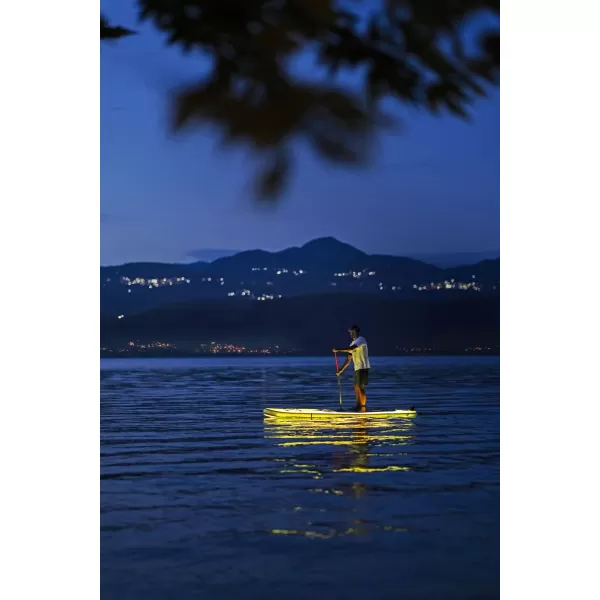  Placă cu vâsle AQUA MARINA Ray GRI ALBASTRU 