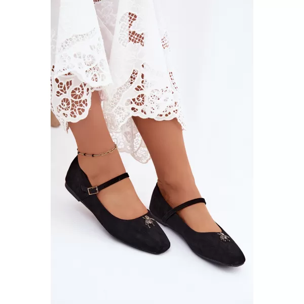  Balerini de dama BOTO 6672 NEGRU 