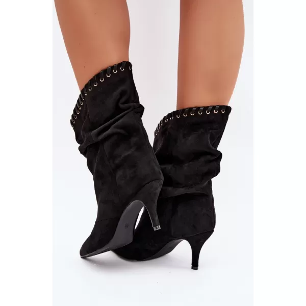  Botine de dama BOTO 2568A NEGRU 