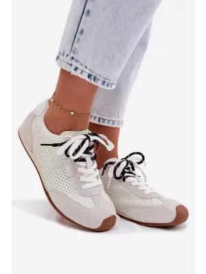 Adidași de damă BIG STAR SHOES TT274555 ALB