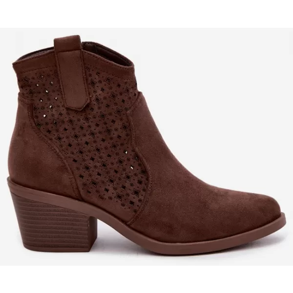  Pantofi de dama S.BARSKI HY62-8149 CAFEA 