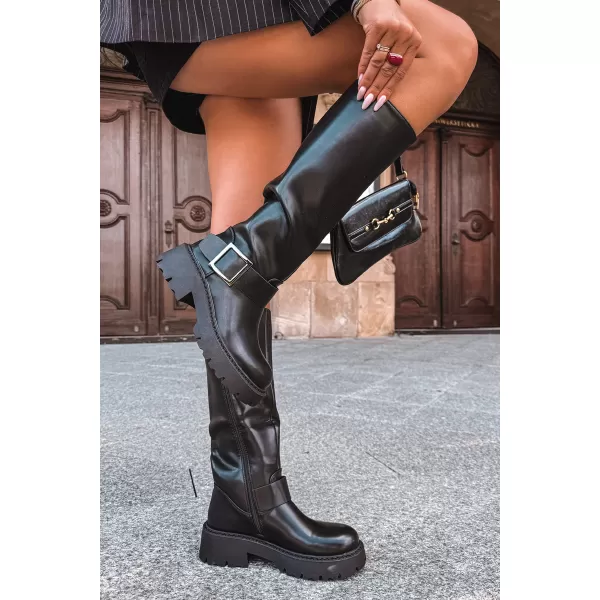  Cizme de dama BOTO C-387 NEGRU 