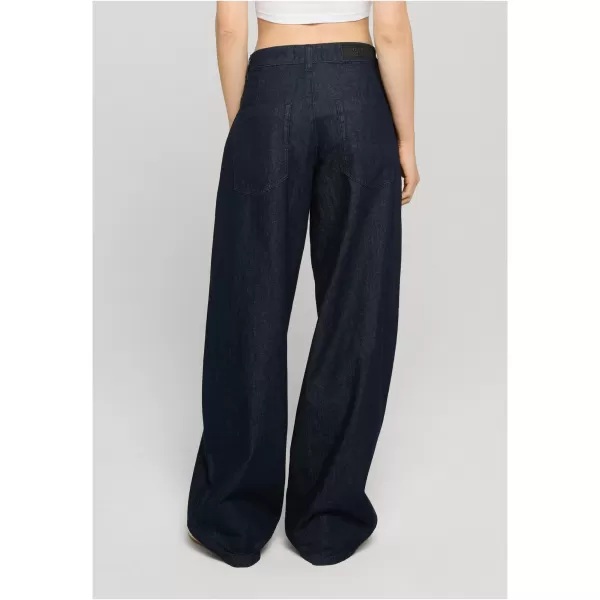  Pantaloni de dama URBAN CLASSICS TB8296 ALBASTRU CLĂTIT SPĂLAT 